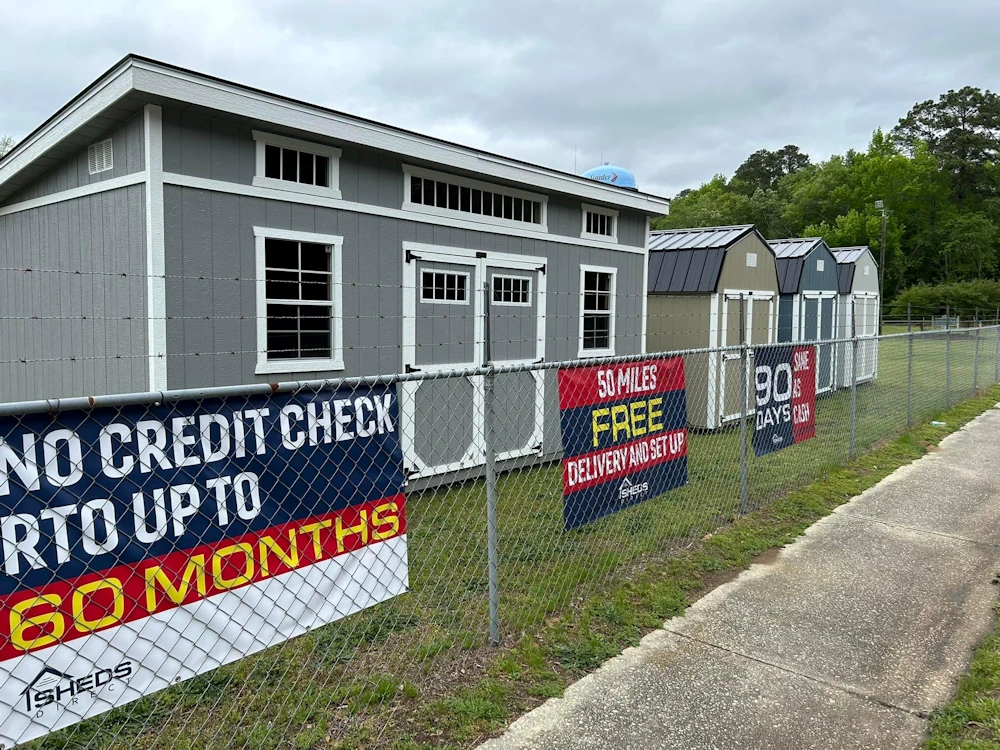 Ace Parker Tire Now Offers Sheds Direct Sumter SC